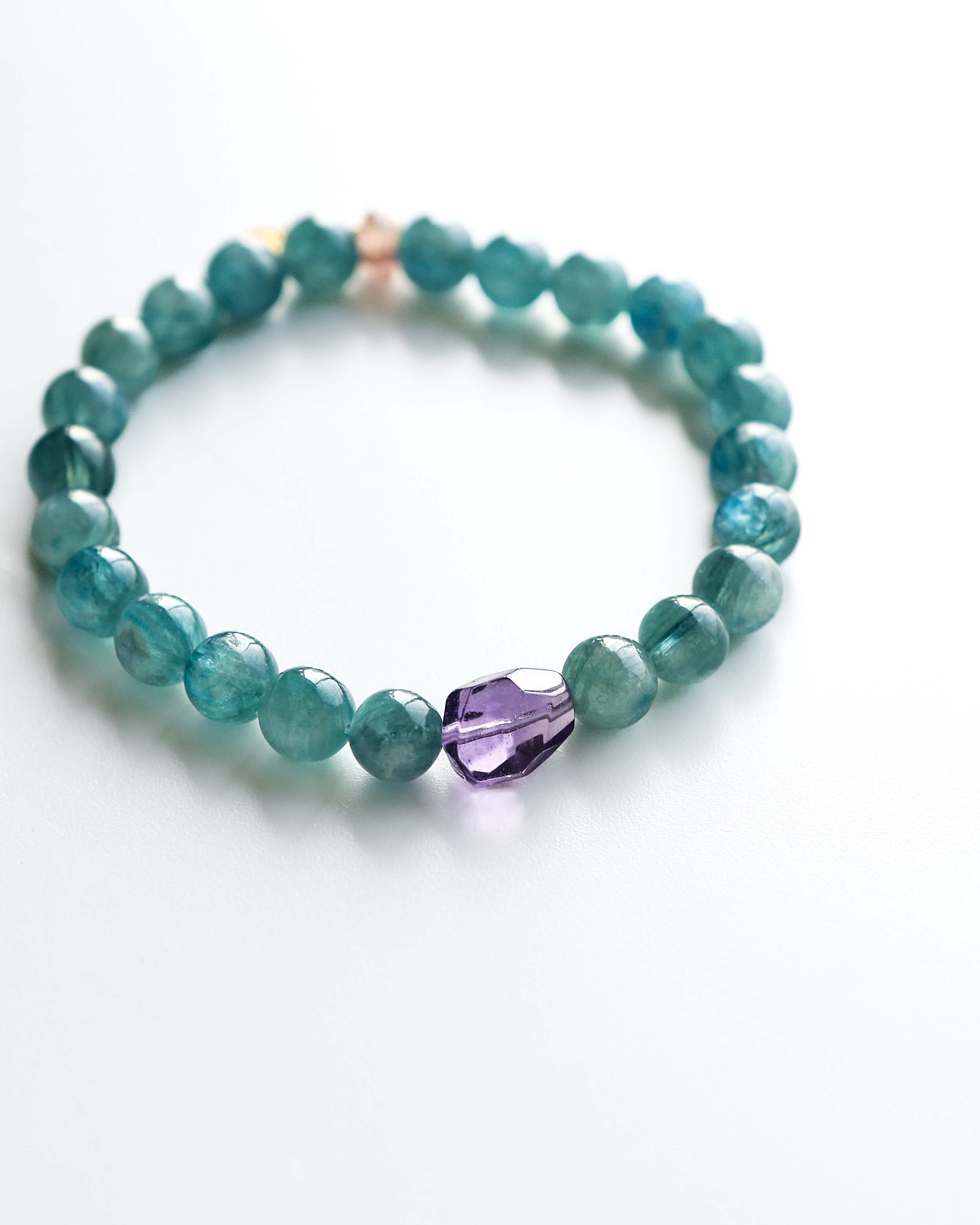 Energy Balance Green Kyanite Bracelet