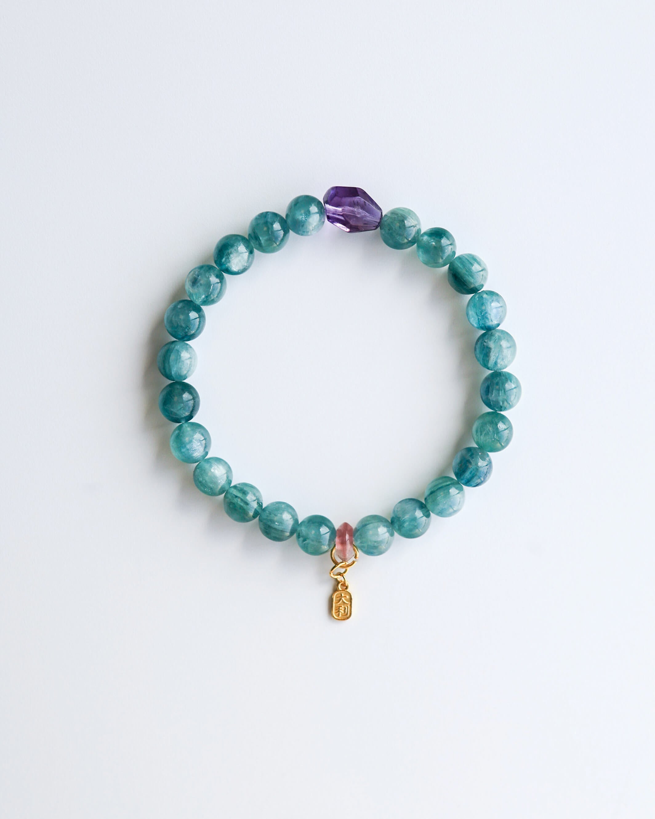 Energy Balance Green Kyanite Bracelet