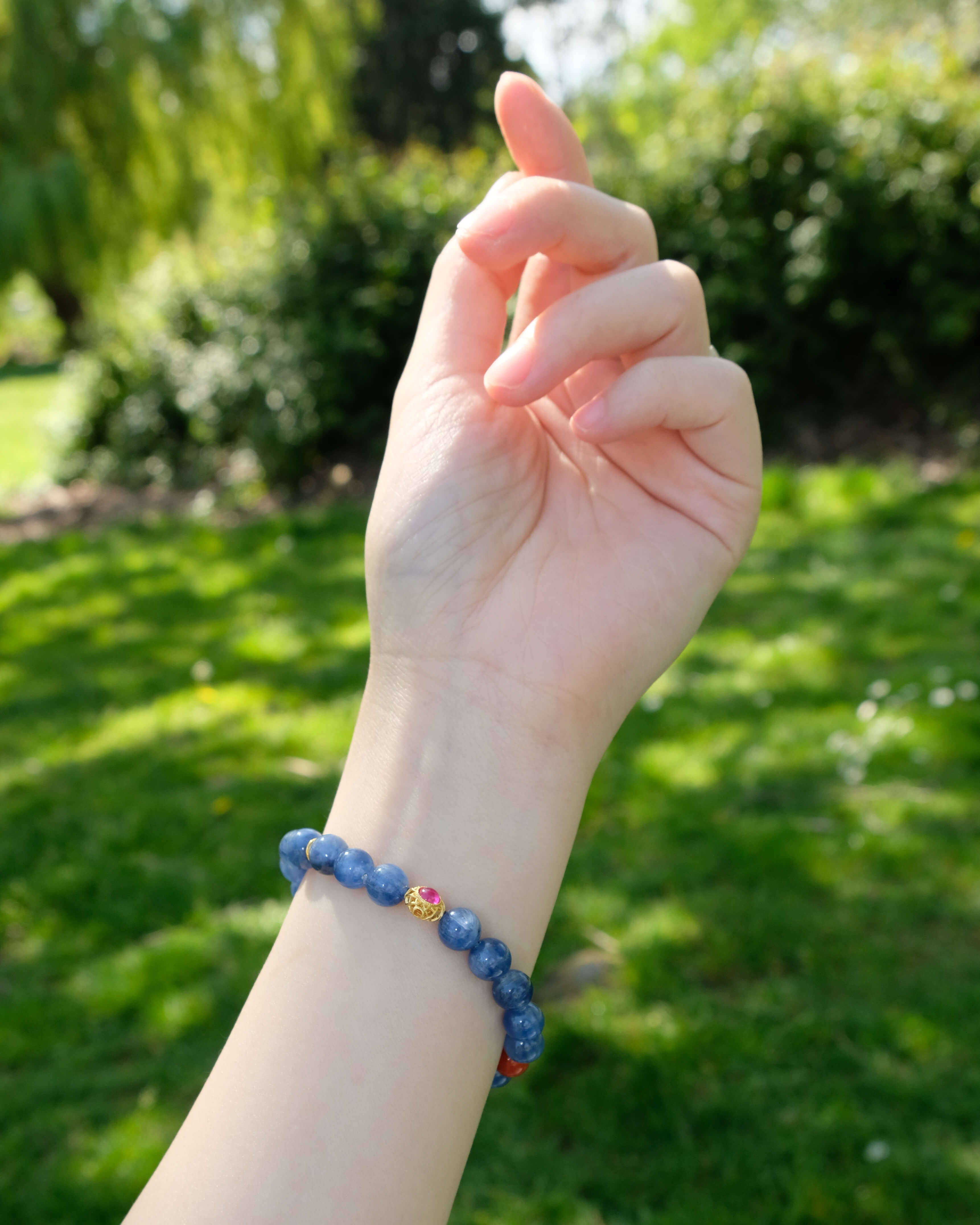 Energy Balance Blue Kyanite Bracelet