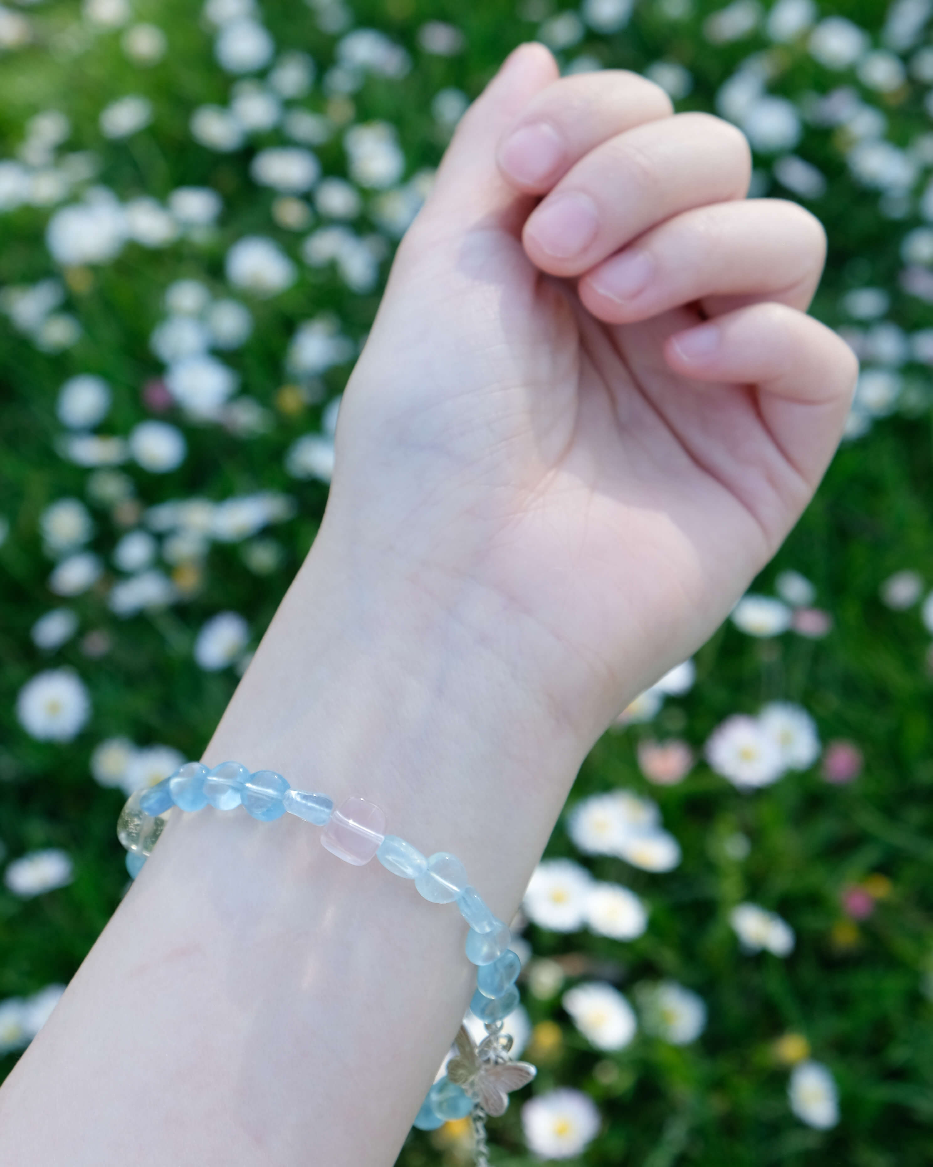 Natural Aquamarine Bracelet