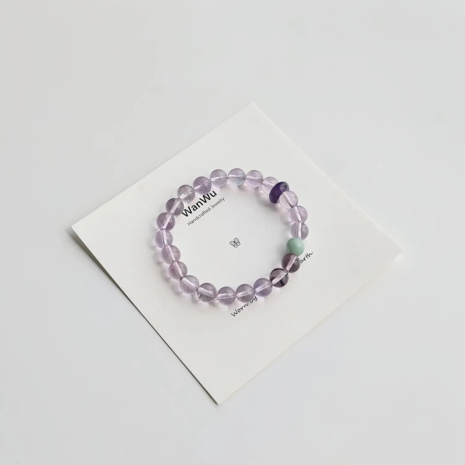 Purple Dream-Amethyst & Jadeite Bracelet - WanWu Jewelry